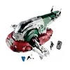 Model-Toys Star Series Bouwstenen Kits UCS Slave 1 Sterplan Spaceship Compatibel 75060 voor Volwassen Verjaardagscadeau Kid 2058PCS H1103