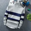 Cashmere Pullover Men Sweaters Fashion Turtleneck Thin Sweater Autumn Mens Casual Knitted 386