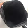 Borsa a tracolla firmata di lusso fiore nero goffrato ombra morbida pelle uomo borse a tracolla 2 pezzi sac de messager due set moda uomo