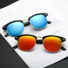 Top luxuriöse Sonnenbrille Mode Pilot Halbrahmen Hochwertige Katzen -Augenbrillen Polarisierende Originalmarkendesigner Antireflexion Gogg5997030