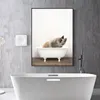 かわいい動物ポスターキャンバスプリントの壁のアートの写真のための居間の家のある家の装飾トイレ絵の具の屋内装飾