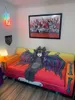 Teppiche 60 x 90 cm 70 x 120 cm kreativer Tom-Katzen-Teppich Cartoon-Treppenteppich lustiger Anime 3D-gedruckte Schlafzimmer-Fußmatten Home Decor295r