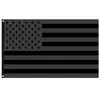 3 x 5 Fuß schwarze amerikanische Flagge aus Polyester, No Quarter Will Be Given, USA, historischer Schutz, Banner, Flaggen, einseitig, für Innen- und Außenbereich HH21-81