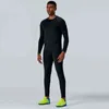 Aismz Winter Thermal Underwear Boy & Men Warm First Layer Man Sport Rashgard Fleece Compression Second Skin Long Johns 211108