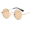 Okulary przeciwsłoneczne małe okrągłe kobiety designerki vintage Ocean Sun Słońce Kobieta osobowość moda metalowe okulary UV4003420628