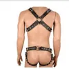 Einstellbare Harness Schulter s Pastell Herren Leder Gürtel Metall Schnalle Taille Körper Bondage Bdsm Spielzeug Für Mann2630603