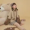 Harajuku Aesthetik Ayı Anime Hoodie Kadınlar Kore Kawaii Crewneck Uzun Kollu Boy Streetwear Kpop Güz Kış Kıyafetleri #srn Kadınlar Hoo