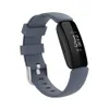 Fitbit에 대체 된 손목 밴드 Inspire 2 스트랩 팔찌에 대한 Inspire2 실리콘 루프 스마트 시계 액세서리 조절 벨트