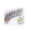 Tillverkare Direktförsäljning Mini Shopping Cart Creative Metal Children's Toys Mini Supermarket Trolley Table Furnishing Storage