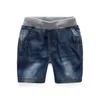 Pojkar sommar jeans shorts barn cowboy bomull kort byxor casual baby byxor 2-14 år barn kläder 210723