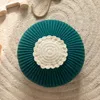 Kussen /decoratieve Noordse kleine frisse persoonlijkheid handgemaakte pompoen gebreide ronde kinderspeelgoedmodel decoratief