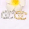 Style Style Designer broszka Letery Diamentowe broszki pinowe geometryczne luksusowe kryształowe szpilki perłowe dla kobiet do dekoracji odzieży