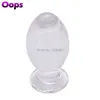 NXY Anaal Toys Glas Dildo Butt Plug Seksspeeltjes Voor Mens Prostaat Massage Anus Masturbatie Stimuleren Smeer Bread Orgasm Gay Product 1125