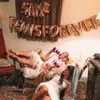 16sts Samma penis Forever Letters 16 '' Rose Gold Silver Blue Pink Foil Balloons för Bachelorette Hen Party Girls Night Out Decor W220216