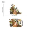 Cartoon Cute Raccoon Cats Animals Party Wall Stickers for Living room Bedroom Kids room Decor Vinyl Wall Decals Art Home Decor 211112
