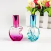 10pcslot 12ml Garrafa de perfume de vidro em forma de ma￧￣ Atomizador de spray de spray de fragr￢ncia grossa embalagem cosm￩tica Vials2229037