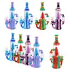 shisha hookah water smoking pipe silicone hose joint Small glass tube height tobacco bongs