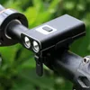 Éclairage de vélo 2200 Mah Éclairage de vélo 1000 Lumen Batterie intégrée Charge USB Alliage d'aluminium Cyclisme Accessoire étanche