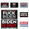 Biden Flag 90 * 150cm Biden är inte min president Banner Printed Biden Harris Polyester Flag Banner