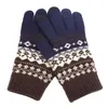 Fünf Finger Handschuhe Jaycosin Damen Winter Warme Thermal Fleece Frauen Verdicken Touchscreen Full Mode Druck Fingerfahrrad