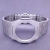 Watch Bands GMAS2100 HONTAO CASIOAK MINI ALL METAL MOD KIT CASE BEZEL WIDS SCREW BAND DIYステンレススチール最小GMA-S2100234T