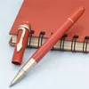 high quality unique pen size Heritage Collection Dark red resin and black Ballpoint Special Edition Mon rollerball Snake clip gift230H