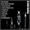 Nectar collector kit Glazen pijp pijpen mini bong twee functies beide quartz trip titanium trip bongs 14MM voor Booreilanden Dabs