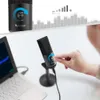 FISIN USB Microphone Mac / PC Windows، ميكروفون صوتي متعدد الأغراض، التسجيل المحسن، المبالغ الصوتية، ل YouTube Skype-K670B