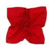 100% Real Square Women 2019 Shawls Wraps för Ladies Solid Neckerchief Natural Silk Scarf Foulard Femme Scarves