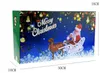 2021 Decorações de Natal para casa elétrica Santa Claus Elk puxando trenó jogando música ano novo brinquedo crianças presente de natal 201017