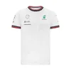 T-shirts Summer Fórmula 1 Lewis Hamilton F1 PS 3D T-shirt de equipe de mangas curtas para homens e mulheres fãs de corrida KJJ2