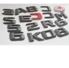 Gloss Black ABS Number Letters Words Car Trunk Badge Badges sticker Emblems for BMW X1 X3 X5 X68665156