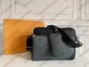 Luksusowy designerka torba Messenger Reverse Canvas Męs Crossbody Trio 3 -częściowe zestawy mody Man Ramerze torby na ramię