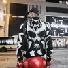Maglioni da uomo Uomo Autunno Inverno Uomo Teschi Maglione oversize Punk Hip Hop Pull Homme Donna Plus Size Pullover Caldo lavorato a maglia coreano