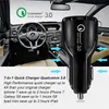 QC 3.0 شاحن سيارة سريعة المزدوج USB منافذ 6A محول الطاقة شواحن سيارات التكيف السريع لهواوي Xiaomi iPhone 12 Mini Samsung S8 Note 8 GPS Tablet مع حزمة