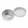 5-100ml Vide Cosmétique En Aluminium Pot Bocal Tin Conteneur Boîte Vis Couvercle Artisanat