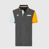 2021 Summer F1 Racing Polo Shirt F1チームTシャツカーファン半袖カスタマイズバージョン245K MZ15