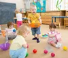 Renkli Çocuk Topları Bebek Top Çukur Oyuncak Ekof -Dostu Yumuşak Oyun Yüzme Havuz Oyuncakları Çocuk Playpen Oyun Alanı Dia 55cm 2202184952164