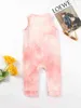 Dziecko 1 PC Dye Dye Jumpsuit Ona