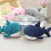 10 stücke 15 cm wenig shark baby tasche dekoration plüsch mini anhänger keychain puppe ring weiche spielzeug