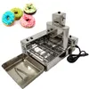 Fabricantes de donuts comerciais pequenos 4 fileiras mini donut elétrico fritying mini donut donut de produção automático fazendo máquinas bolo donut mach