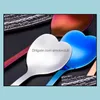 Spoons Flatware Kitchen, Dining Bar Home & Gardencolorf Heart Shape Stainless Steel Coffee Dessert Sugar Stirring Ice Cream Yogurt Honey Spo