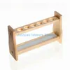 Lab Supplies 1pcs Wooden Test Tube Stand With 6 And 12 Holes 10ml 25ml 50ml 100ml Colorimetric Rack