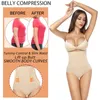 Intimo modellante da donna Donna Bosy Shaper Vita alta Mutandine modellanti Traspirante Dimagrante Pancia Intimo Controllo senza soluzione di continuità BuLifter