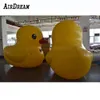 8mh adorável fofo hermético Amarelo Amarelo Inflável Bóia Duck Gigante Pvc Ducks de borracha para publicidade mostrando