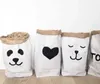 2021 new 61x32x16CM 30 designs Kraft Laminated bags recycle Laundry Toy Organizer Paper Storage bag Home