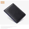 Mini Men's Genuine Leather Business Holder Blocking Anti Theft Ultra Thin Wallets