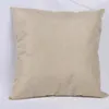 45x45cm Blank linen pillow cover for heat transfer printing solid color sofa throw pillowcase blank sublimation pillow cases c4913028