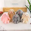 Fabriksfest FESTIVE FESTICE EASTER BOGNY PLUSH Fyllt leksaksdocka Soft Long Ear Rabbit Animal Kids Baby Valentines Day Birthday Present 30cm