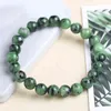 Epidote With Handmade DIY Bead Natural Stone Bangles For Men Women Yoga Fashion Beaded Bracelet Jewelry Accessories